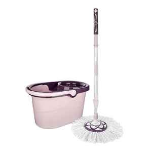 Set de curatenie galeata 10L si mop rorativ tija reglabila cu sistem de inclinare 180 °, FOXMAG24® - Img 1