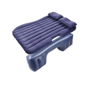 Set Saltea FOXMAG24 Gonflabila pentru masina, 86 x 40 x 135 cm, 2 Perne, Catifelata, Negru - Img 1