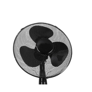 Ventilator de podea, cu 3 viteze, cu inaltime reglabila, orientare ajustabila, alimentare la retea, din metal si plastic, negru - Img 2