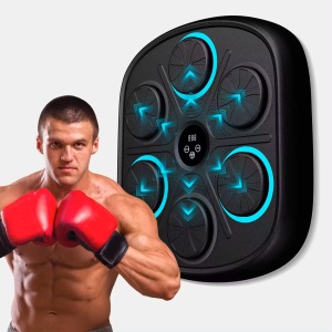 Aparat lovituri Box, conexiune Bluetooth, Difuzor, boxing machine cu montare usoara pe perete - Img 2