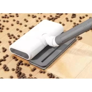 Aspirator fara fir, cu acumulator, fara sac, ecran LCD, autonomie 30-60 minute, usor de manevrat si depozitat, cu accesorii pentru masina si canapele, alb - Img 2