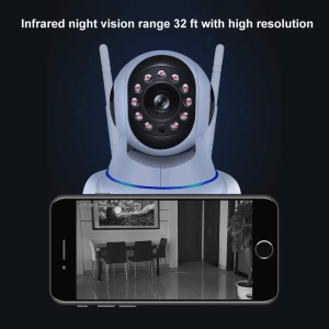 Camera de supraveghere FOXMAG24® RHJ, HD, Wi-Fi, Intercom, Night Vision - Img 3