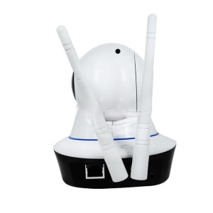 Camera supraveghere Video 3D HD Wifi, MEILAN, viziune nocturna, audio pe 2 cai, anti-zgomot, detectare de miscare，Alb - Img 2