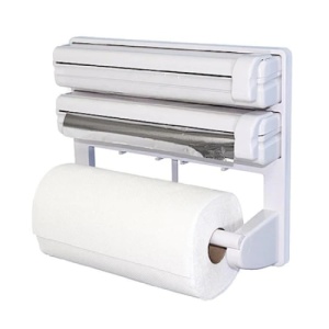 Dispenser triplu bucatarie FOXMAG24, pentru hartie, folie aluminiu, stretch - Img 1