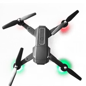 Drona pliabila, HD, unghi larg 720P, giroscopul cu 6 axe, wifi, rotire la 360°, cu telecomanda, negru - Img 3
