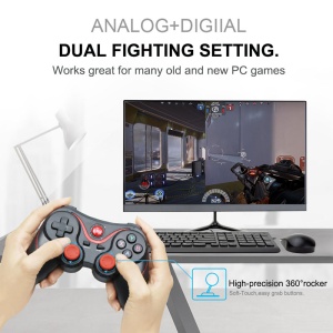 Gamepad Bluetooth Pentru Telefon, Tableta, PC, Smart TV, Smart Box Cu Acumulator - Img 4