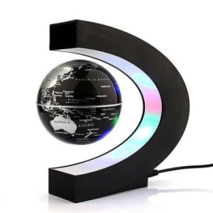 Glob magnetic, plutitor cu suport luminos - Img 2