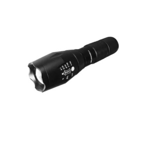 Lanterna Tactica FOXMAG24, 5000 LUX, Luminozitate 1800 lm, Functionare 3 x Bateri AAA, Rezistenta Intemperii, Culoare Negru - Img 1