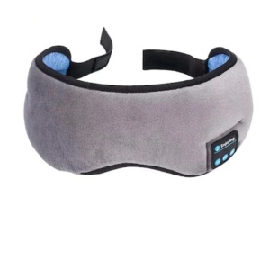 Masca de dormit FOXMAG24, Bluetooth 5.0, Gri - Img 1