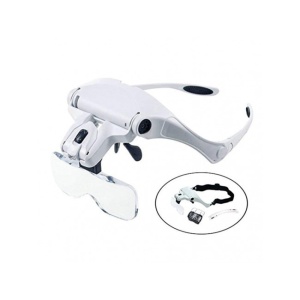 Ochelari tip cozoroc cu lupa si doua lampi iluminare Led 9892B2-EDY® - Img 2