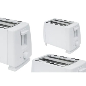 Prajitor de paine, capacitate 2 felii, 7 nivele de rumenire, putere 700W, alb - Img 3