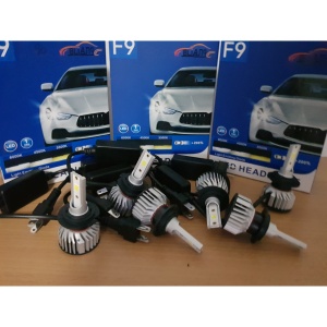 Set 2 Becuri auto cu led H1 ,F9 super canbus, Led Headlight,12v ,60w 8000lm 6000k - Img 2