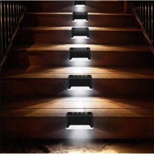 Set 4 Lampi solare pentru exterior gard/scari lumina calda - Img 2