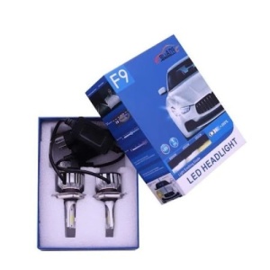 Set Becuri Auto H1 LED FOXMAG24, 50 W, Flux Luminos 8000 lm, Waterproof, Temperatura Culoare 6000 K, Montaj Plug&Play, Design Ergonomic, Argintiu - Img 3