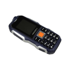 Telefon militar F8, Dual SIM, 3800 mAh, FM radio, Bluetooth, Lanterna, Albastru-Gri - Img 1