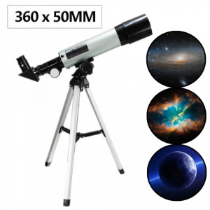 Telescop astronomic FOXMAG24®, 360 mm, Argintiu - Img 3