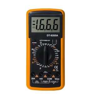 Aparat de Masura Digital MRG® P-DT9205A Multimetru - Img 1