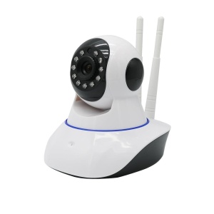 Camera supraveghere Video 3D HD Wifi, MEILAN, viziune nocturna, audio pe 2 cai, anti-zgomot, detectare de miscare，Alb - Img 3