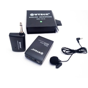 Microfon Profesional Tip Lavaliera FOXMAG24® , Negru - Img 1