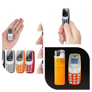 MINI TELEFON DUAL SIM CU RADIO FM SI BLUETOOTH ,BLEUMARIN - Img 3