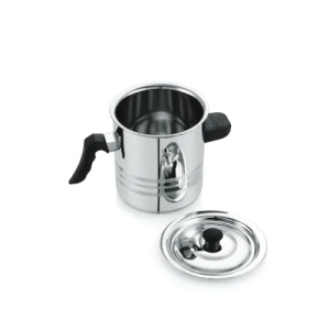Oala lapte FOXMAG24, capacitate 2.5l, pereti dubli, avertizare sonora, cu capac - Img 2