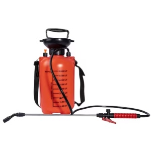 Pompa de stropit manuala tip vermorel, capacitate 5L, pentru gradina, pomi, legume, rosu - Img 2