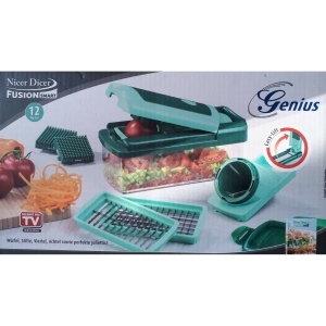 Razatoare Genius Nicer dicer fusion smart, 12 piese - Img 2