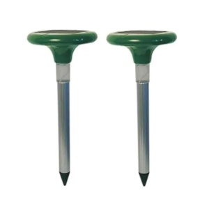 Set 2 aparate cu incarcare solara anti daunatori, FOXMAG24 pentru cartite, gradina, cu tarus - Img 1