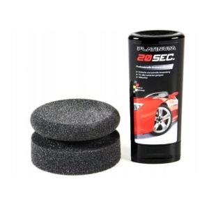 Set solutie si buretel pentru eliminarea zgarieturilor auto, efect de polish, actioneaza in 20 de secunde, compatibla cu orice culoare, transparent - Img 2