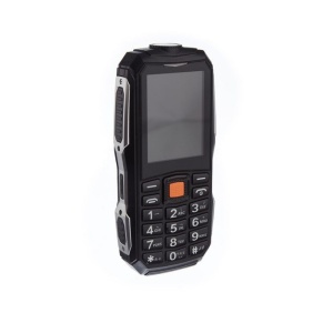 Telefon rezistent dual sim, baterie puternica 13000 mAh, display color, lanterna, militar - Img 1