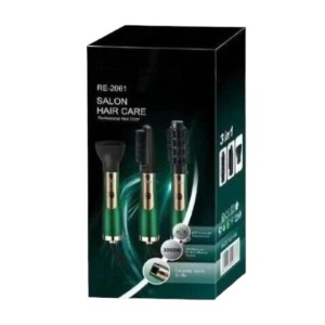 Uscator de par Multifunctional 3000W 3 in 1, Uscare, Indreptare, Ondulare, Perie Rotativa Profesionala - Img 2