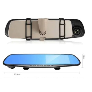 Camera auto DVR FOXMAG24, - Full HD, unghi de filmare 170 de grade, oglinda, senzor G - Img 3