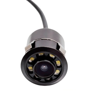Camera auto marsarier, cu senzor de lumina incorporat, impermeabila, cu 8 leduri, negru - Img 1
