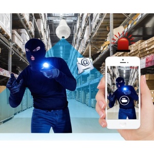 Camera Bec Usmart AR21 HD IP wireless, unghi 360 grade, urmarire LIVE pe telefon - Img 3