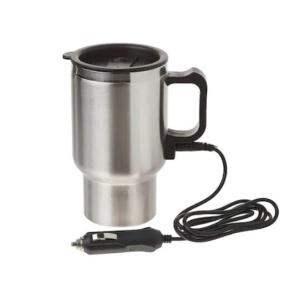 Cana termos FOXMAG24, pentru masina, cu adaptor la bricheta, 400 ml - Img 2