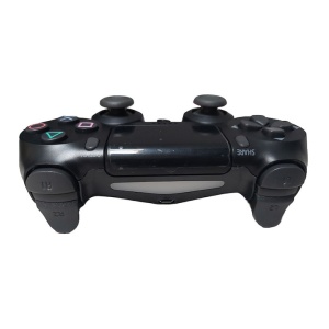 Controller wireless doubleshock, pentru PS4, PSTV si PS Now, cu vibratii, control precis, design ergonomic, baterie reincarcabila incorporata, negru - Img 3
