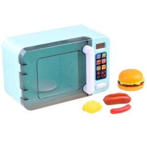 Cuptor cu microunde pentru copii, cu sunet si lumina, dimensiuni 26,5 x 17 x 13 cm, multicolor - Img 2