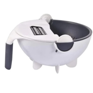 Feliator multifunctional FOXMAG24 cu strecuratoare si decojitor, pentru legume/fructe - Img 2