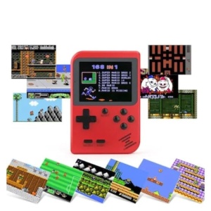 Joc tetris FOXMAG24, 400 de jocuri, retro, consola portabila, rosu - Img 2