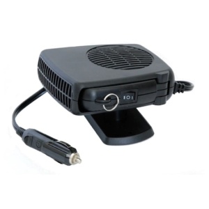 Mini aeroterma auto 2 in 1 FOXMAG24, cu functie de dezaburire si incalzire, conectare la bricheta masinii - Img 1