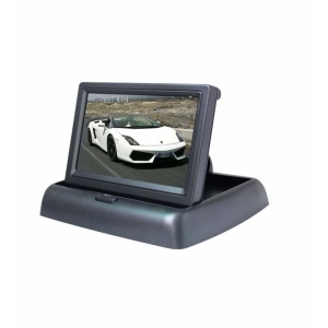 Monitor auto, FOXMAG24, ecran color TFT 4.3 inch, pliabil, 12V - Img 1