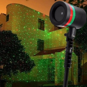 Proiector cu laser lumini, Craciun, pentru exteriorul casei - Img 3