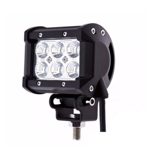 Proiector Led FOXMAG24 Offroad 18W/12V-24V 1530 Lumeni 4″/10 cm, 6 leduri - Img 1