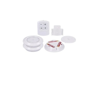 Set 3 corpuri de iluminat FOXMAG24 cu telecomanda, led, alb - Img 4