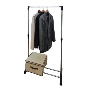 Suport reglabil pentru haine Drying Rack JL-2158, 80 x 160 x 42 cm - Img 2