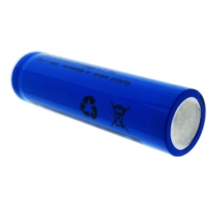 Acumulator Li-ion, .7V 1200mAh, capacitate mare, reincarcabil, dimensiuni 65 x 17 x 12 mm, albastru - Img 2