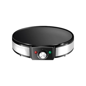 Aparat pentru preparat clatite, putere 1200W, cu indicator luminos, suprafata de gatire 30cm, negru - Img 1