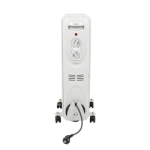 Calorifer electric FOXMAG24, putere 2500 W, cu 11 elementi, alb - Img 3