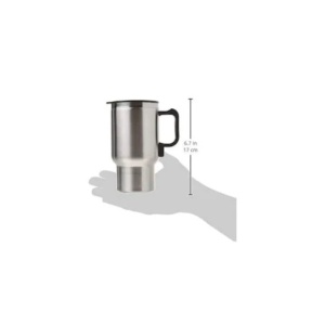 Cana termos FOXMAG24, pentru masina, cu adaptor la bricheta, 400 ml - Img 3