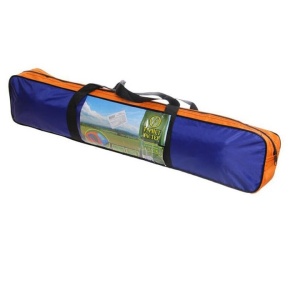 Cort pentru camping, dimensiuni 200x 200x 135cm, pentru 3-4 persoane, impermeabil, din polistiren, cu plasa de tantari, multicolor - Img 4